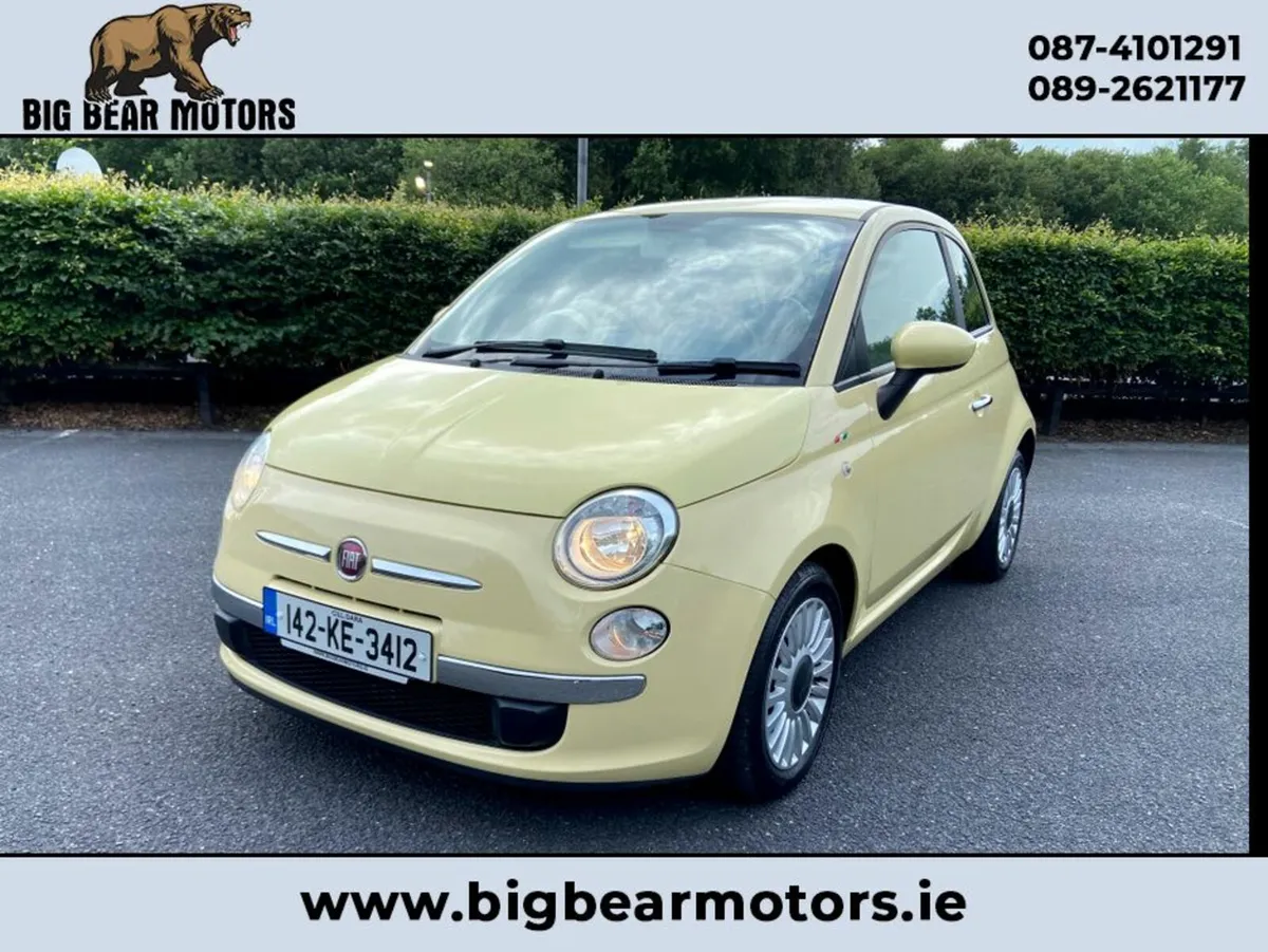 2014 Fiat 500 Yellow Gelato Edition 900cc Auto - Image 2