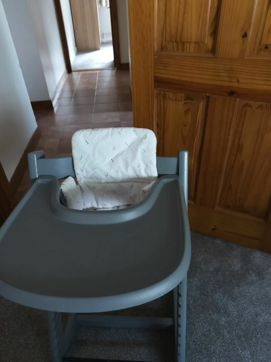 Stokke Tripp Trapp Chair and Cushion - Image 3