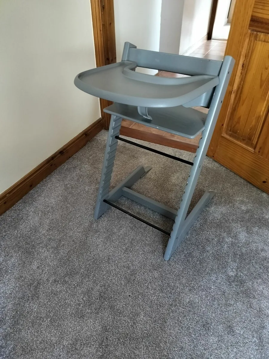 Stokke Tripp Trapp Chair and Cushion - Image 4