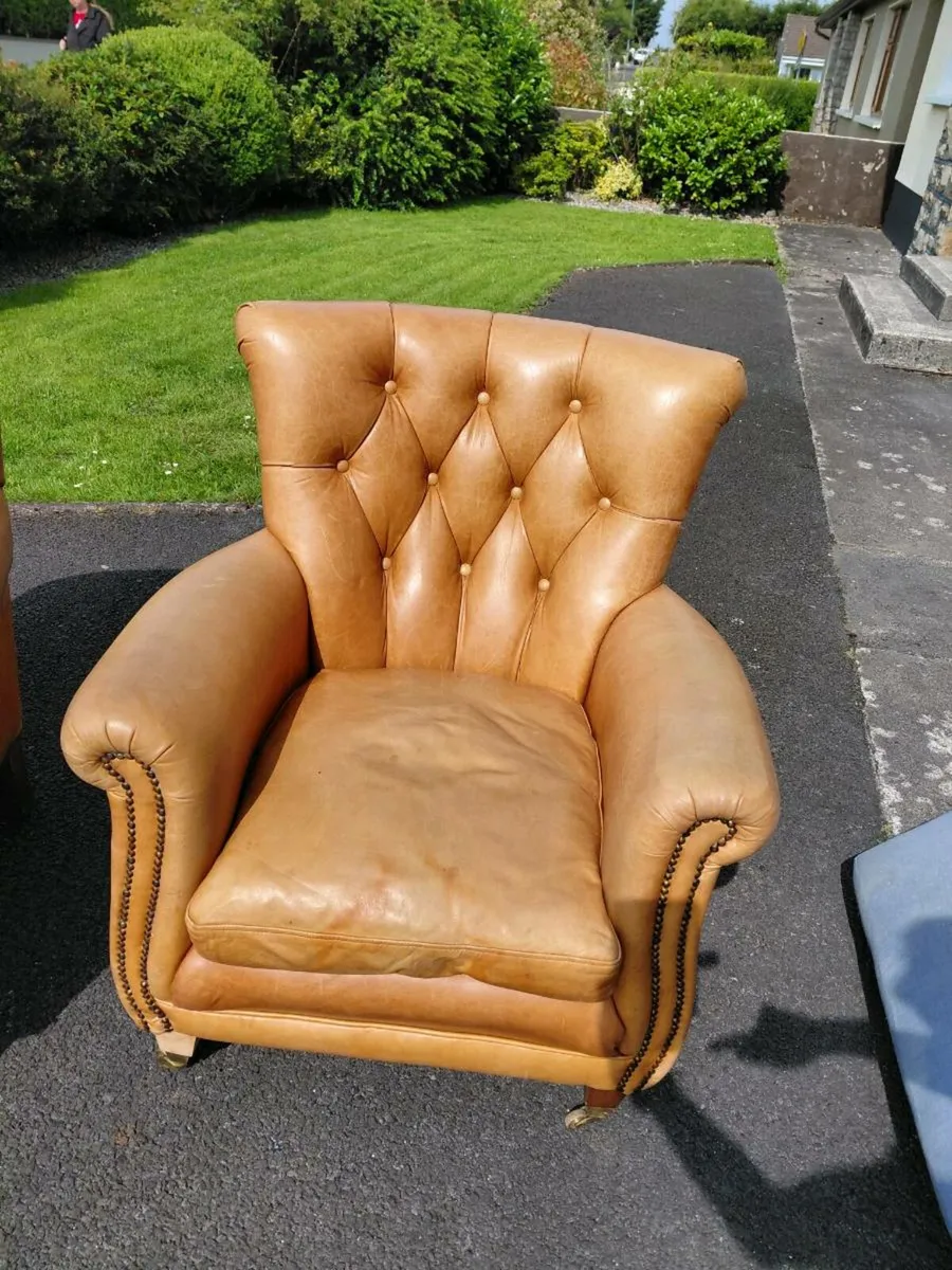 Leather Armchairs - Image 2