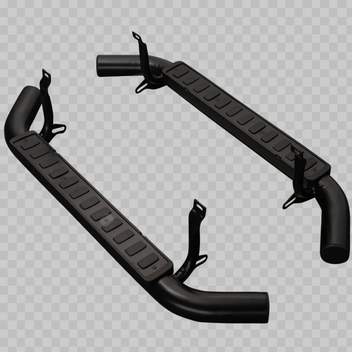 Defender 110 fire and ice side steps - Image 1