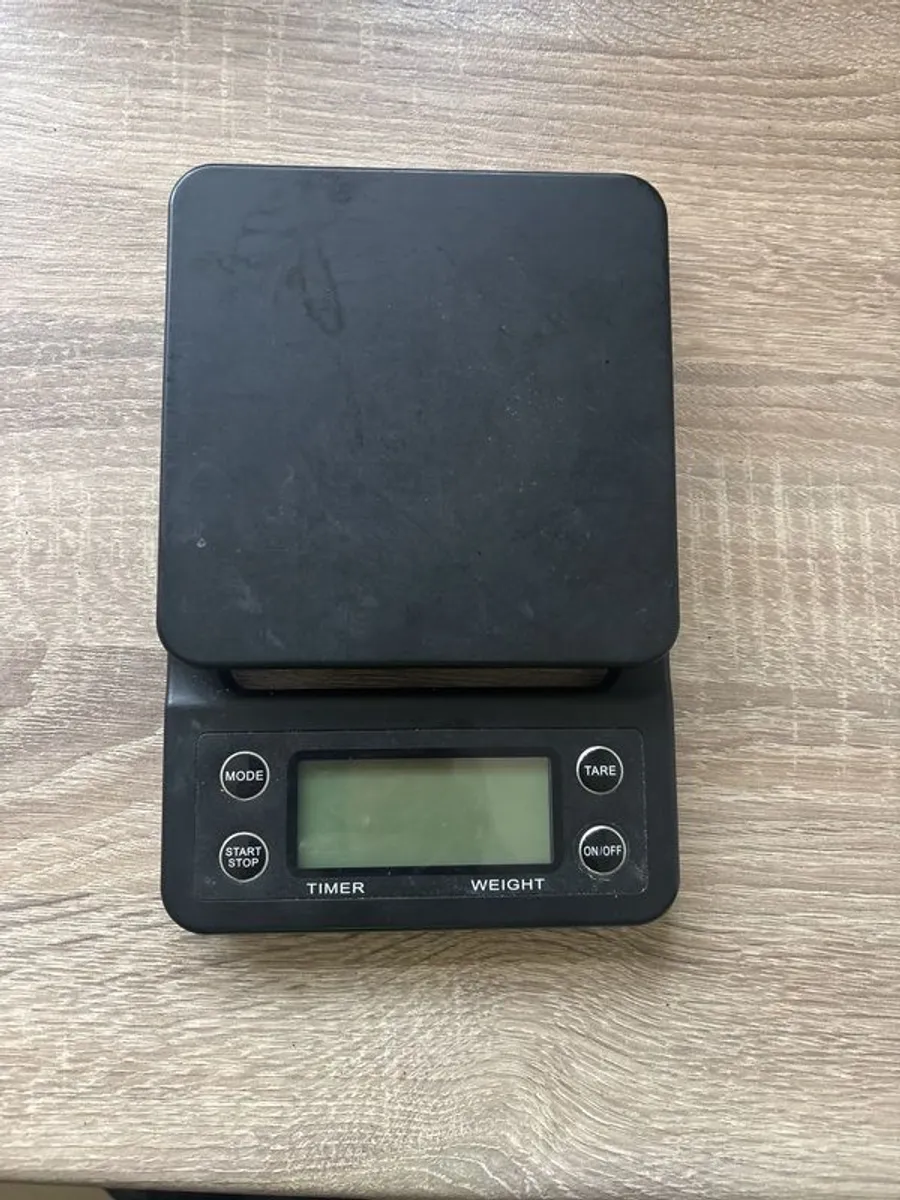 Digital coffee weighing scales with Timer