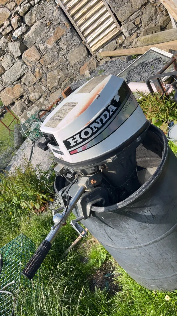 Honda 8hp four stroke - Image 1