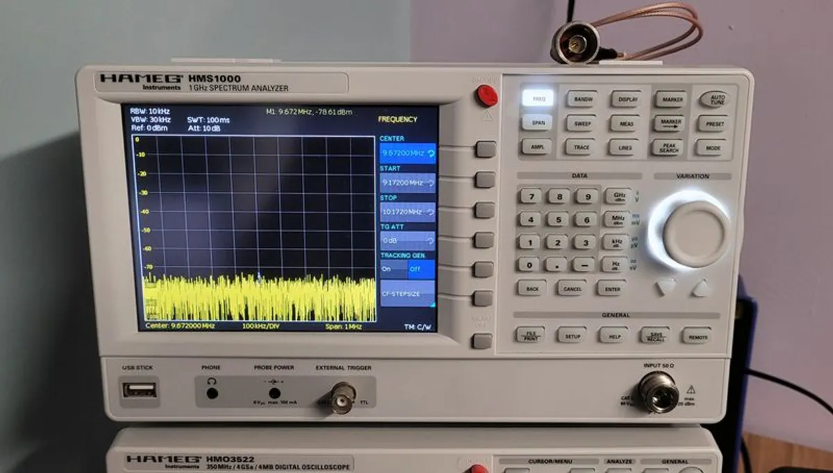 Hameg HMS1000 Spectrum Analyzer - Image 2