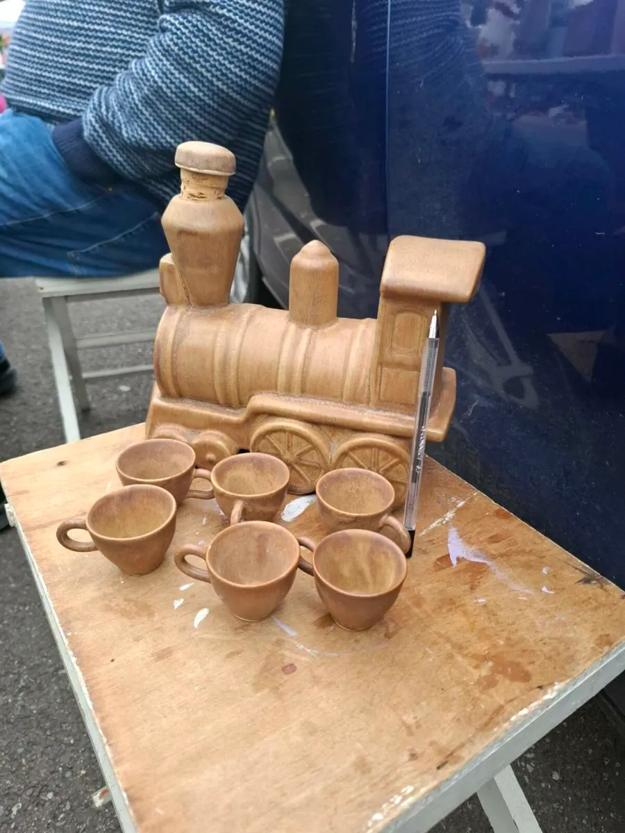 Train bottle and shots