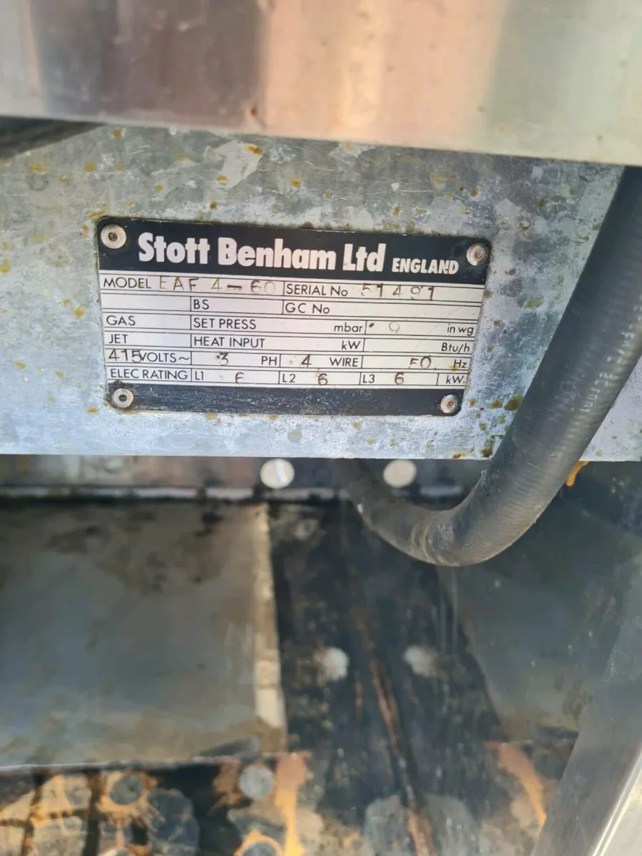 Stott Benhams 600 Electric Fryer and Chip Dump - Image 4