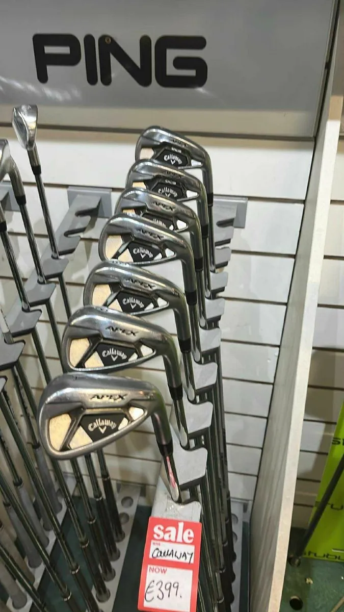 Callaway Apex DCB 5-AW(7 Irons) Stiff €399 - Image 3