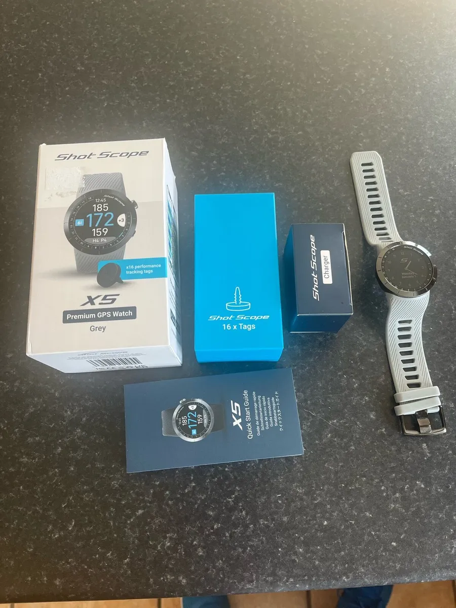 Shotscope X5 Gps Golf Watch - Image 1