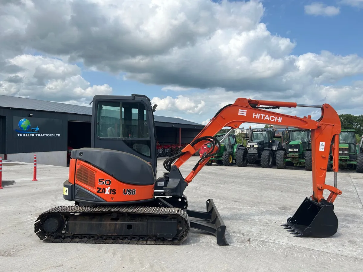 2013 Hitachi ZX 50U-2 - Image 1