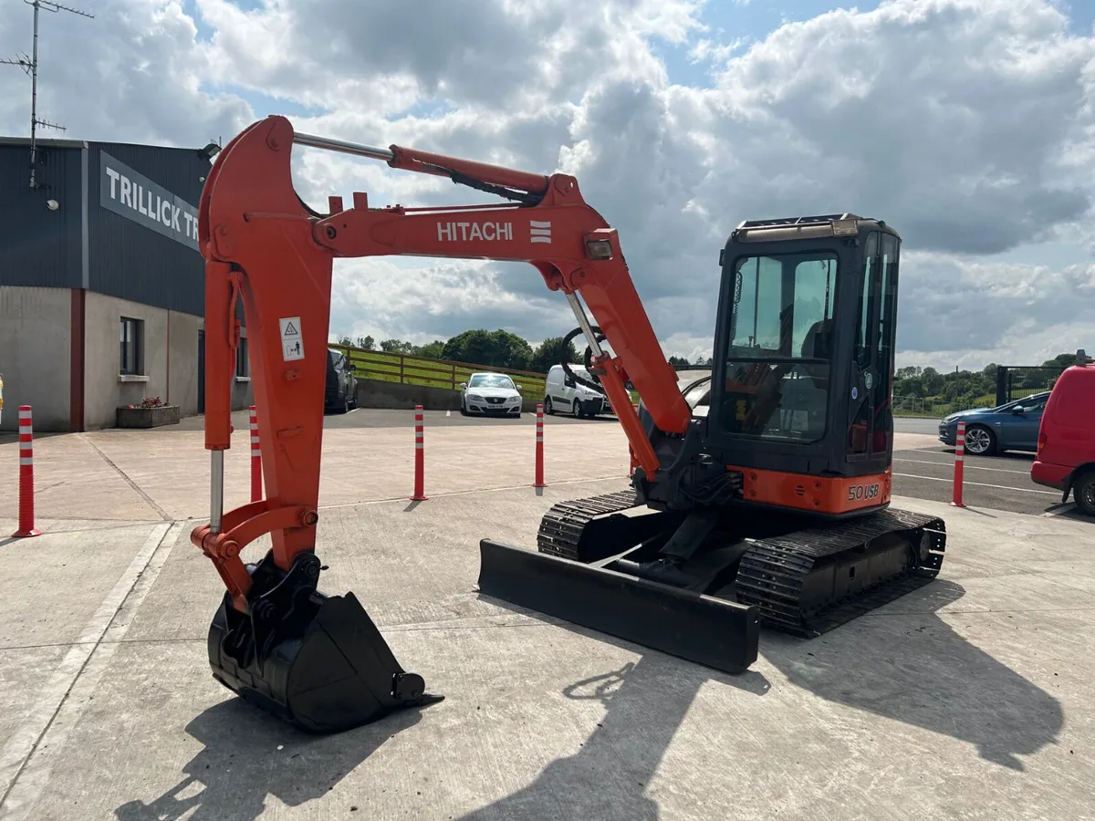 2013 Hitachi ZX 50U-2 - Image 3