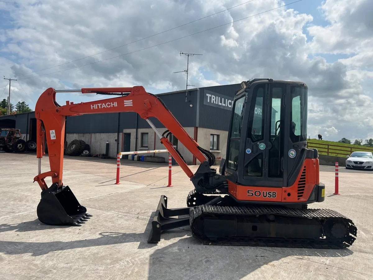 2013 Hitachi ZX 50U-2 - Image 4