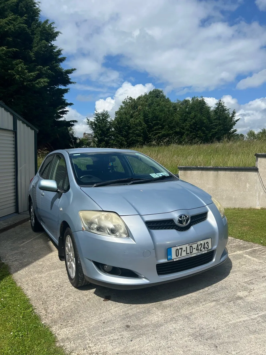 Toyota auris 1.4 D4D for sale - Image 1