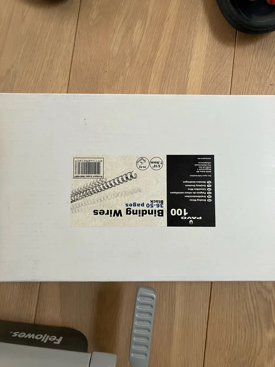 Fellowes Manual  Binding Machine and Kit - Image 4