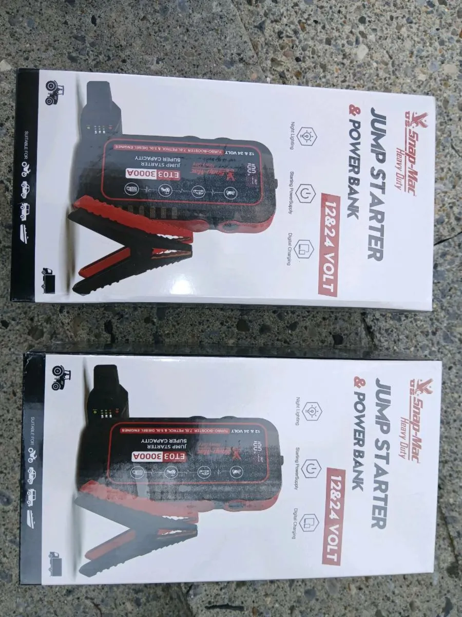 New 3000A jump start power pack - Image 1