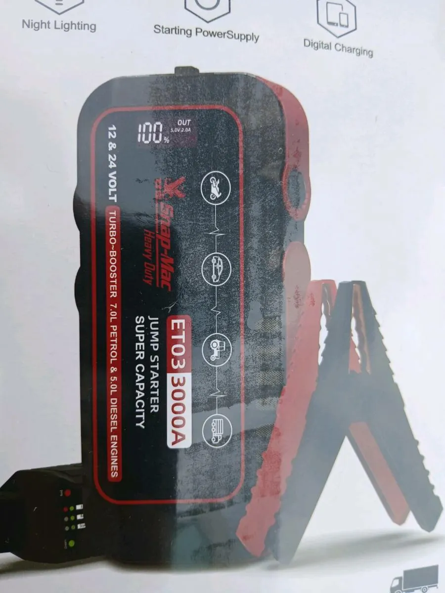 New 3000A jump start power pack - Image 3