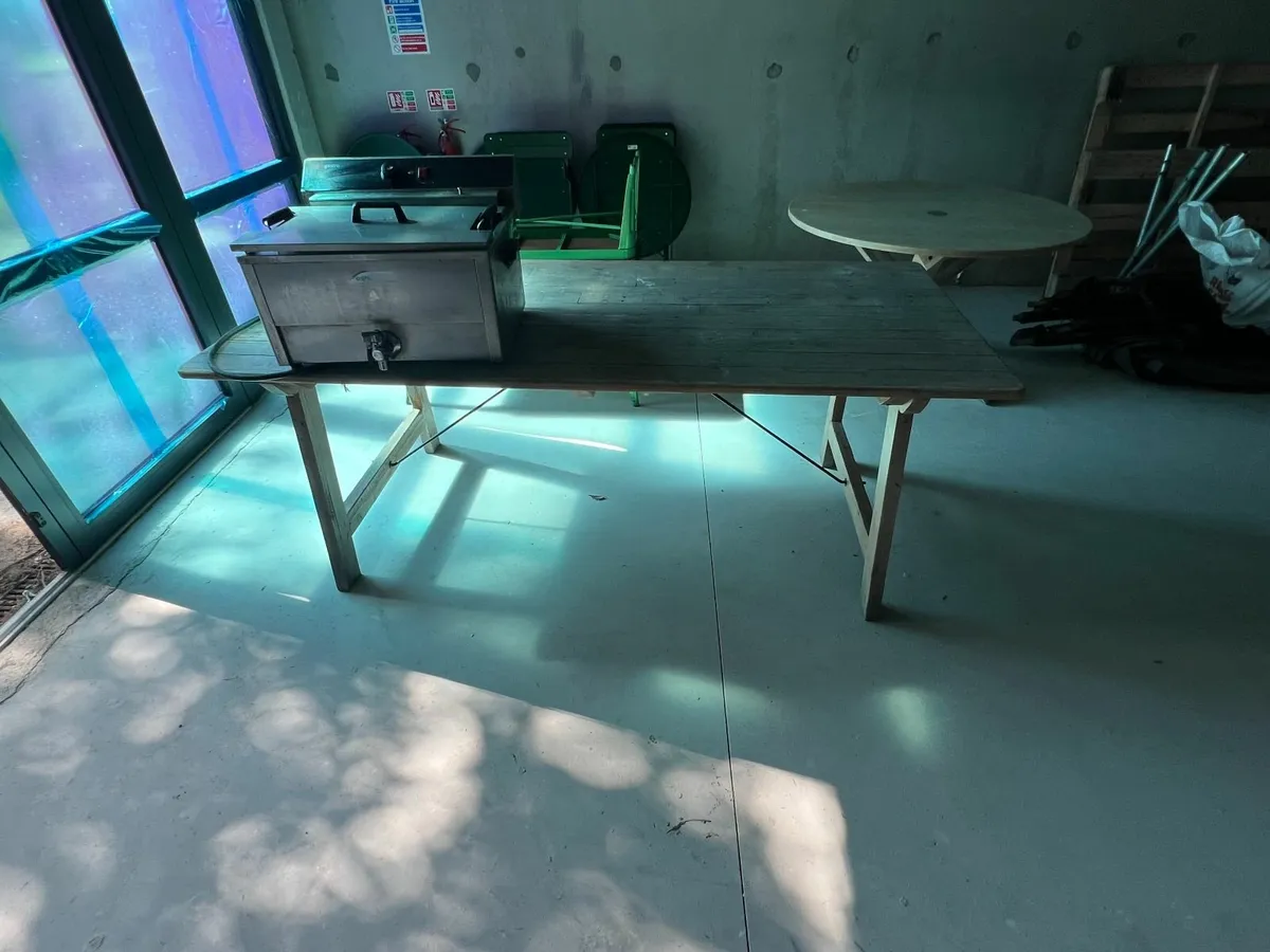 Large Wooden Table - Image 1
