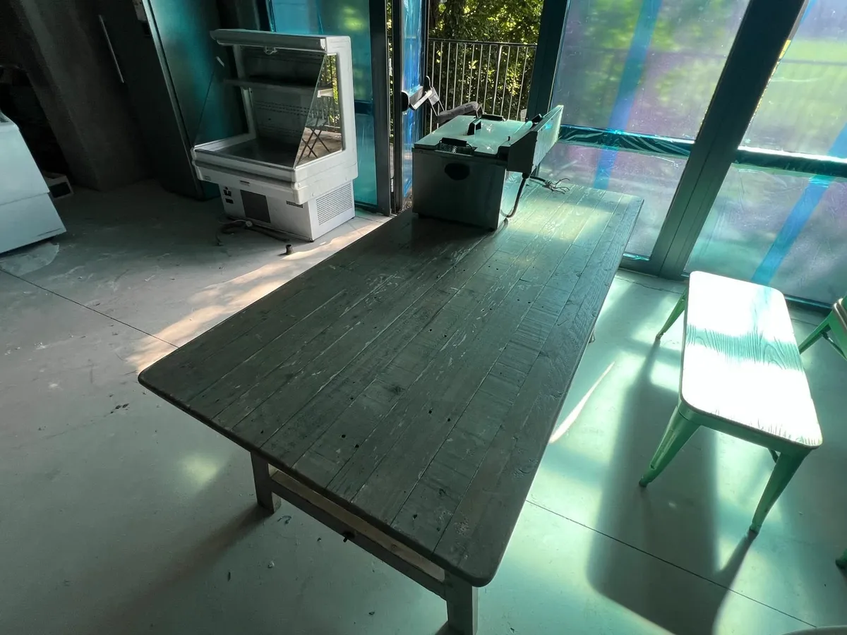 Large Wooden Table - Image 2