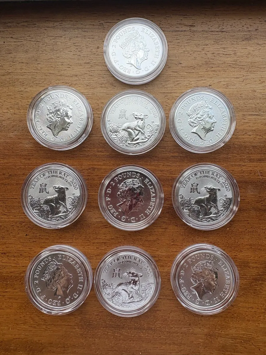 1oz 2020 Silver Coin .999 Purity - Image 1