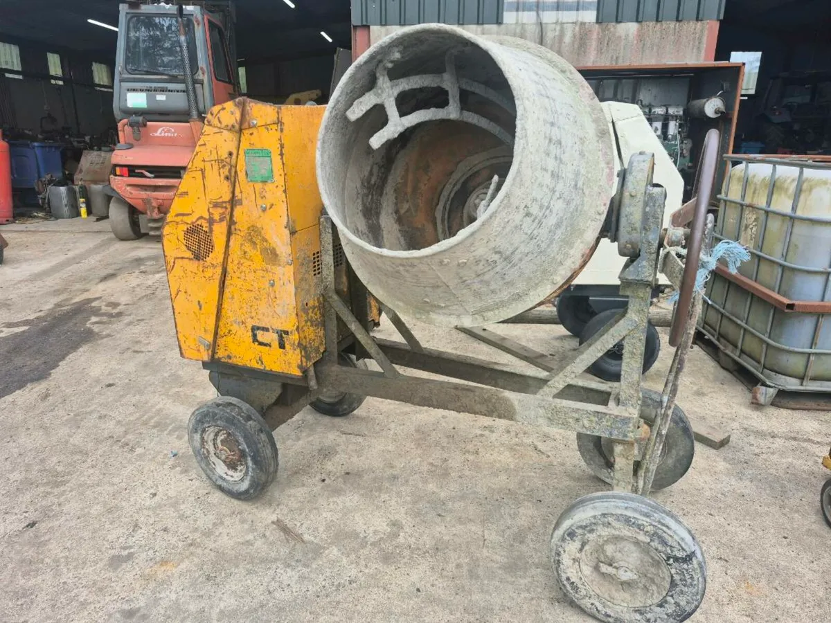 Terex ct cement mixer - Image 1