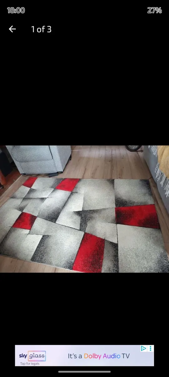 Geometric rug