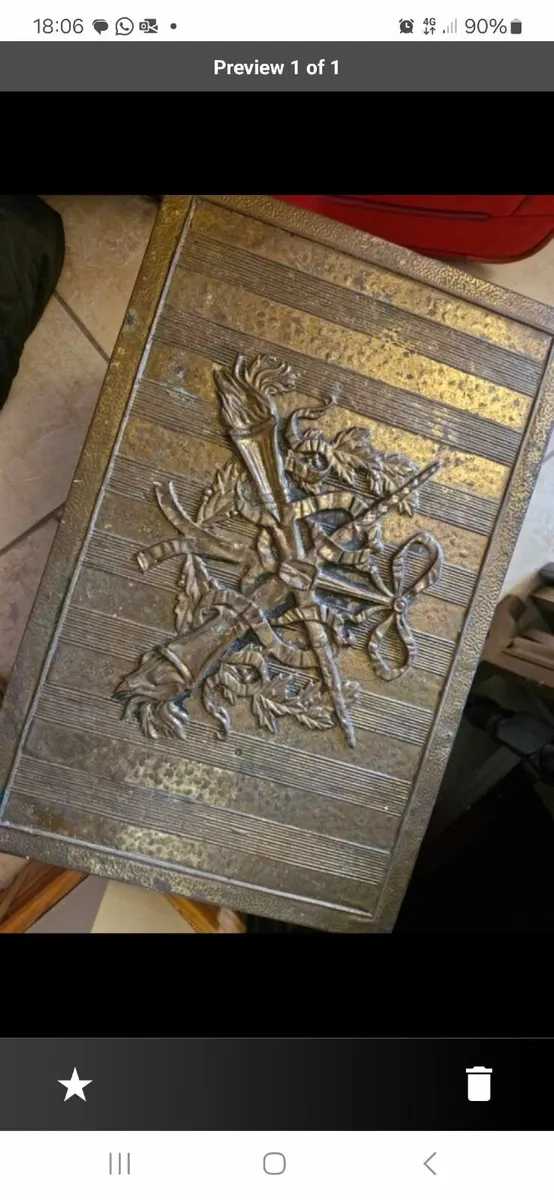 Vintage turf box