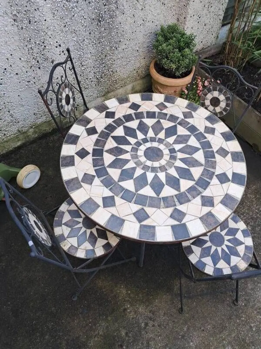 Garden dining set - Image 2