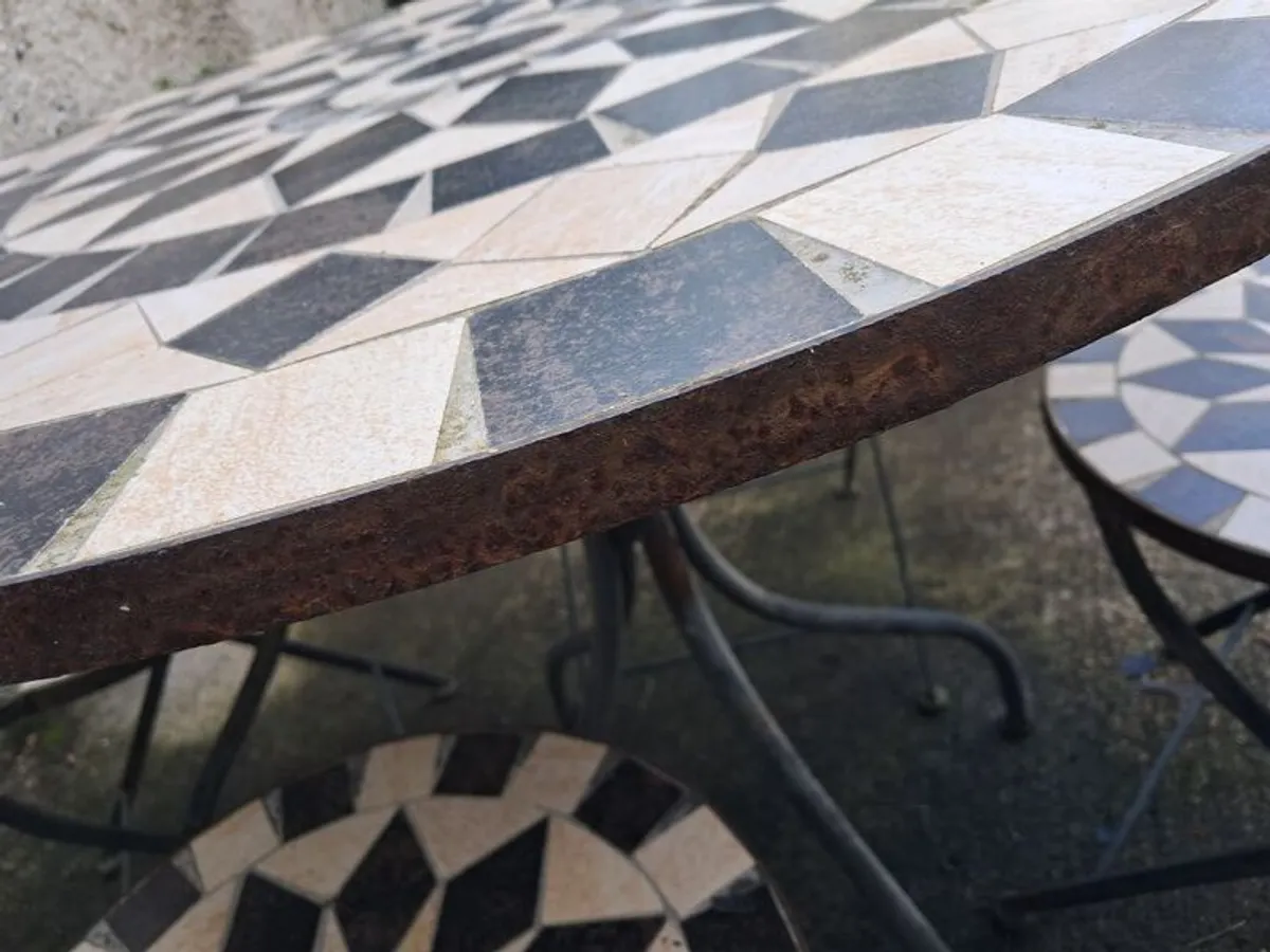 Garden dining set - Image 3