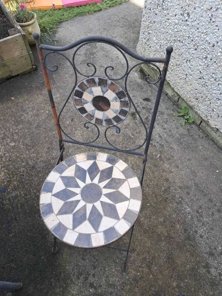 Garden dining set - Image 4