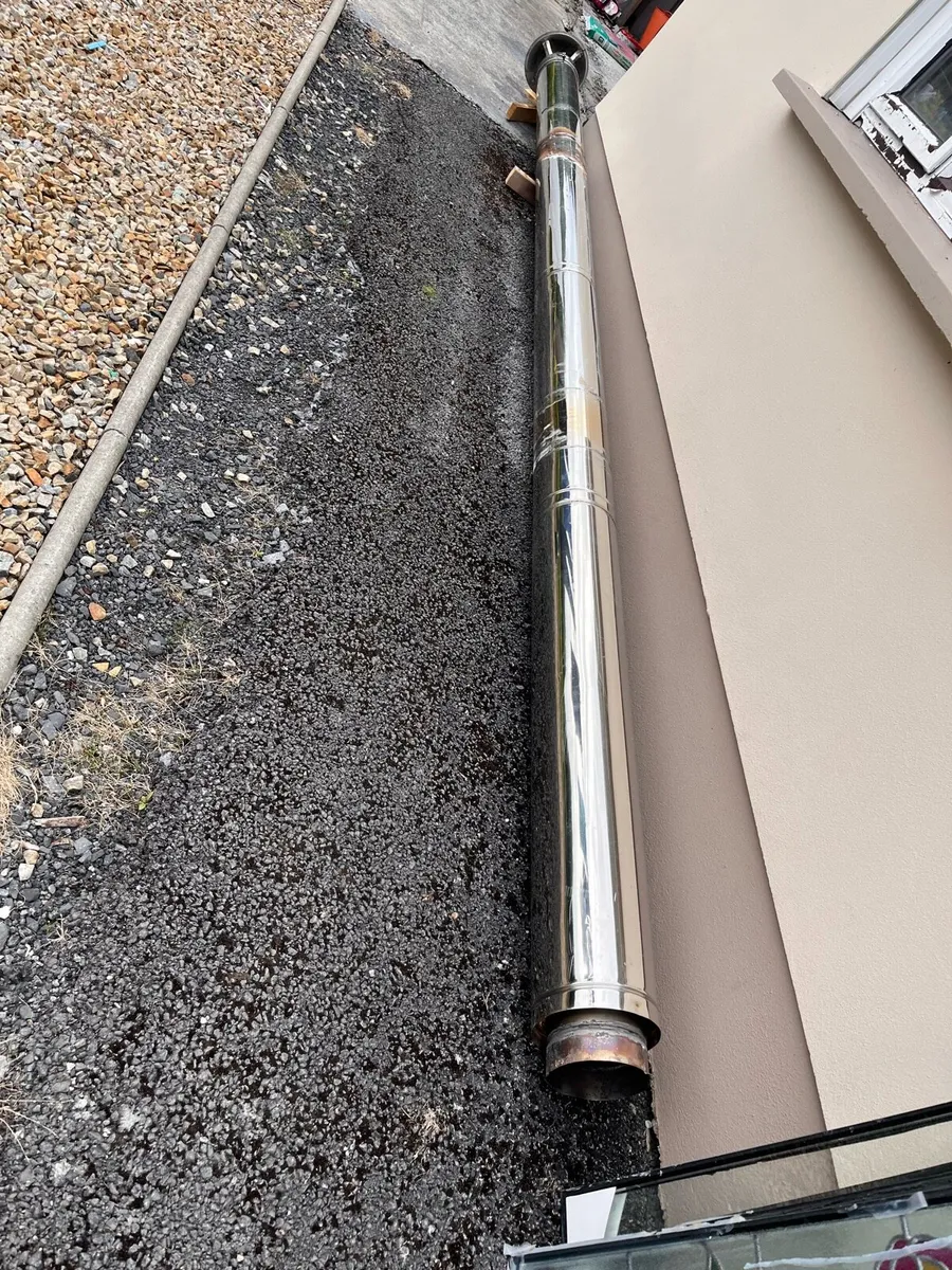 Double Lined Stainless Steel Internal Chimney Flue - Image 2