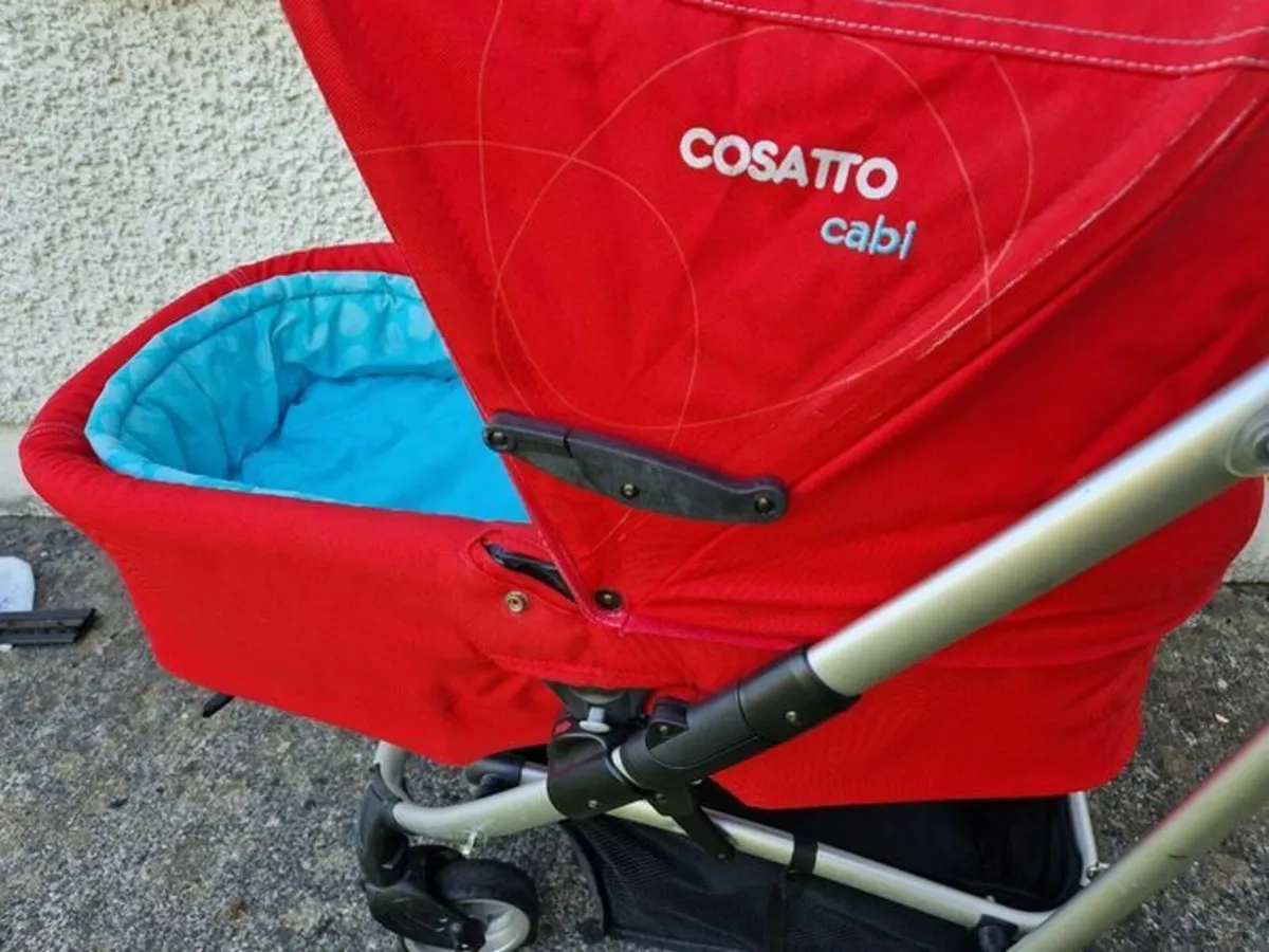 Cosatto Cabi Pram, Buggy and Accessories exc. cond - Image 3