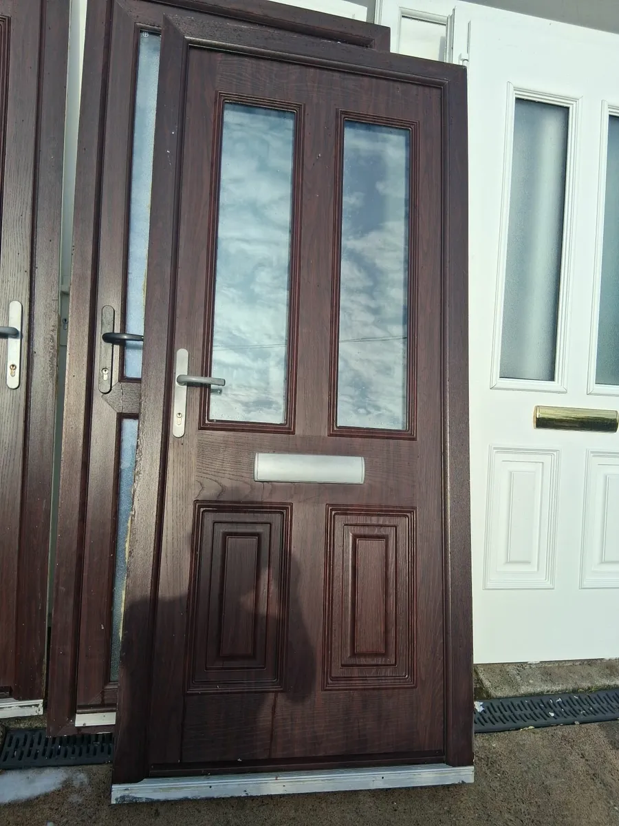 Composite front door