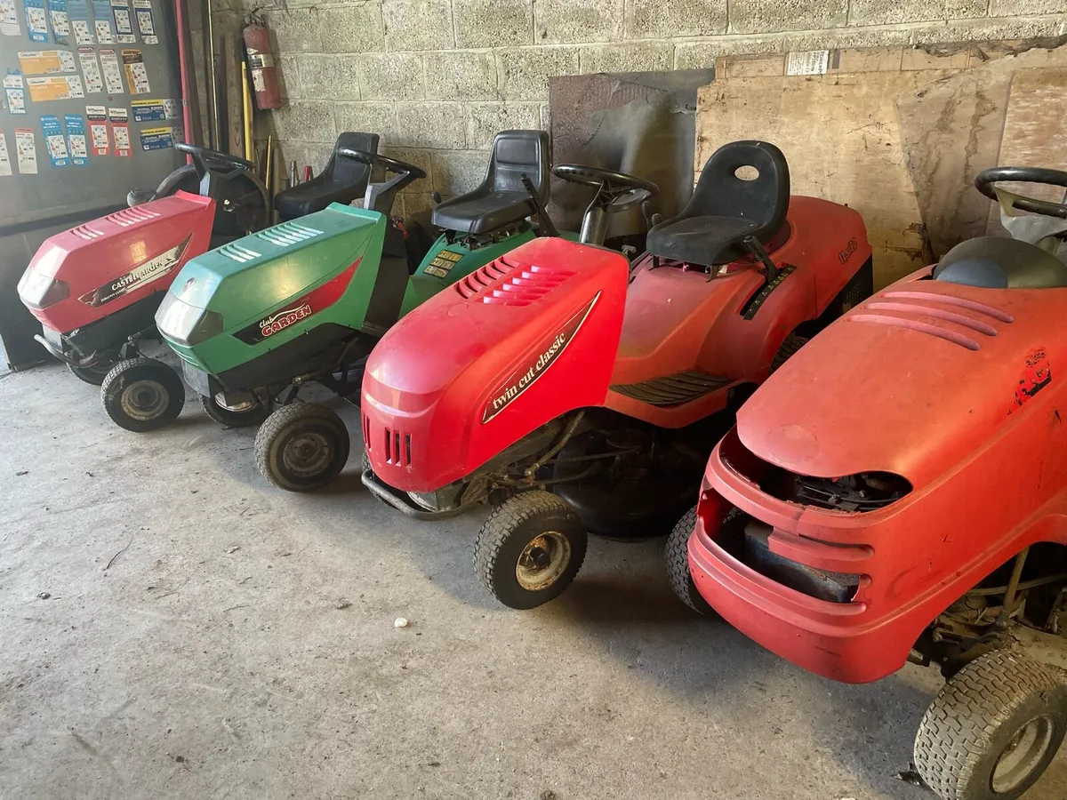 Ride on Lawnmowers and Cooker - Image 1