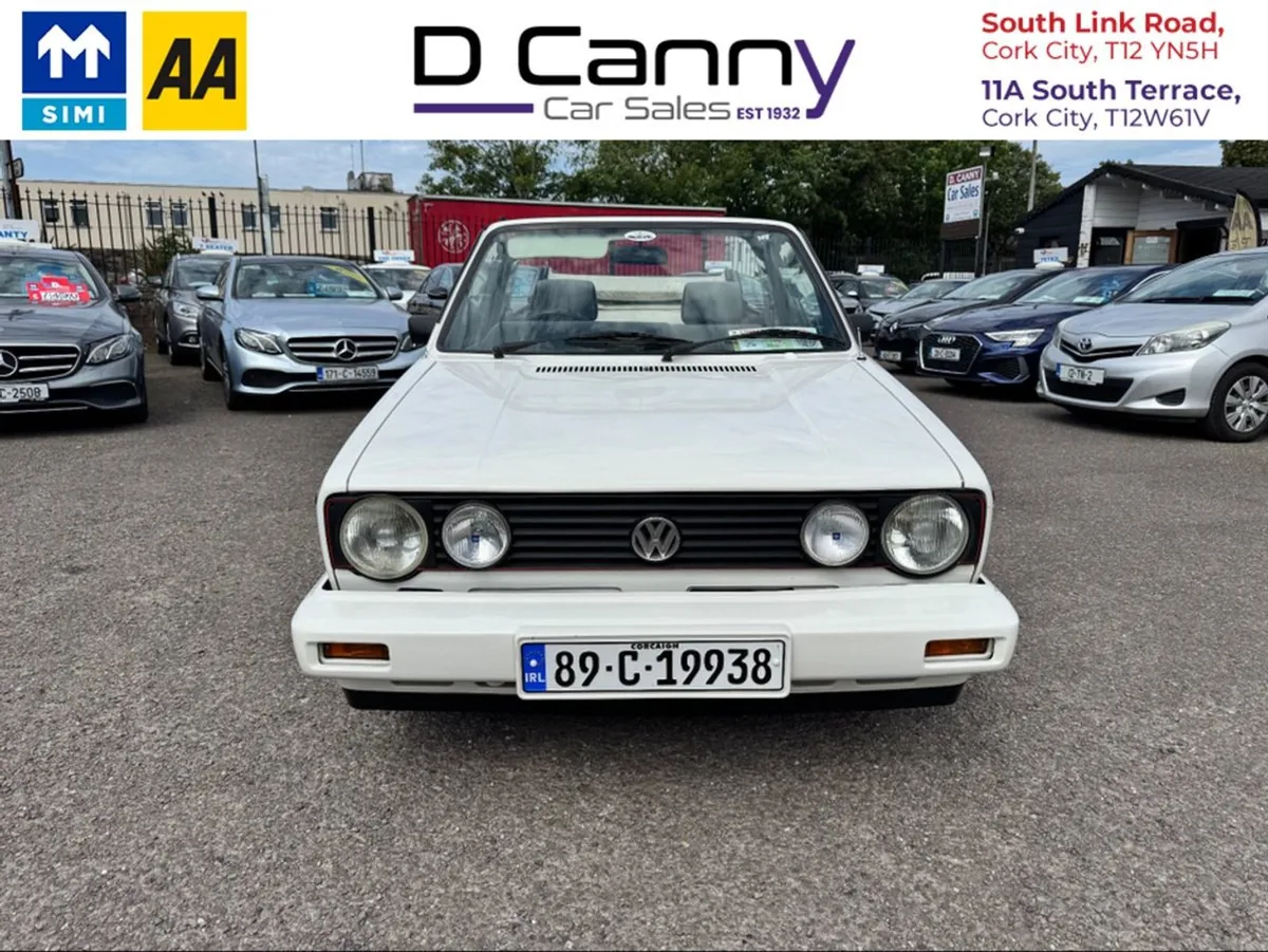 Volkswagen Golf 1.8 Clipper 2DR Cabrio - Image 2