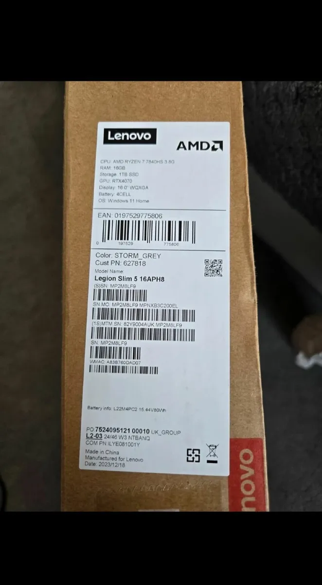 Lenovo Legion Slim 5 (16APH8) - Image 2