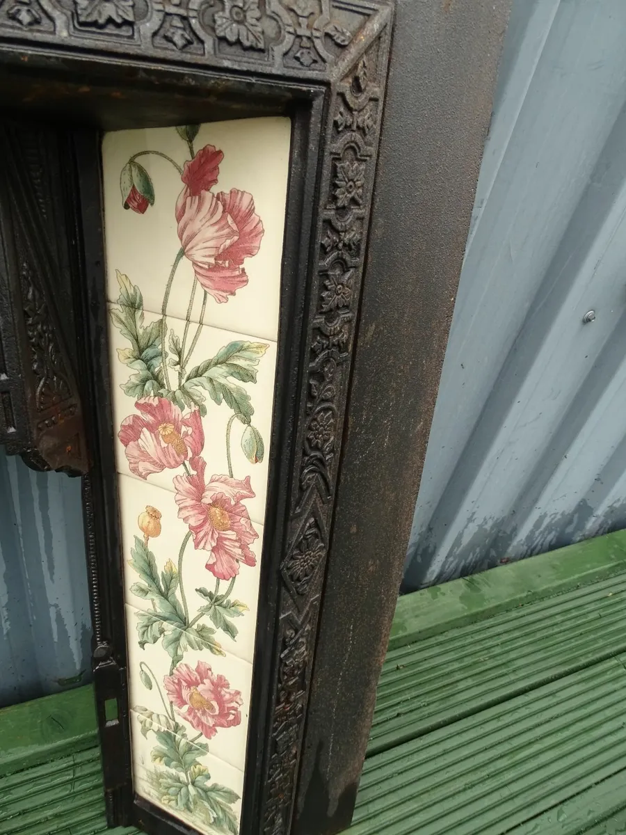 Cast Iron fire surround. - Image 4