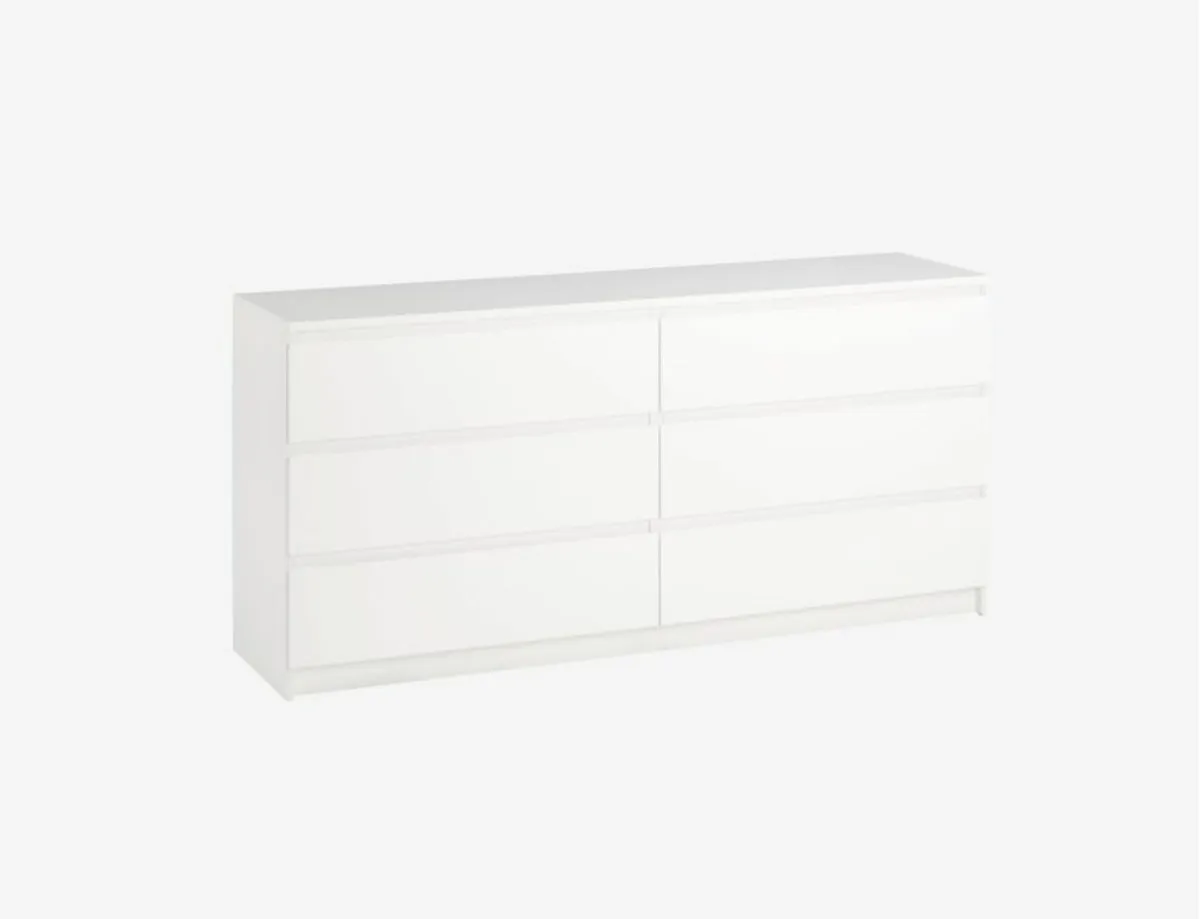 TANGBJERG 3+3 drawer chest TANGBJERG white - Image 1