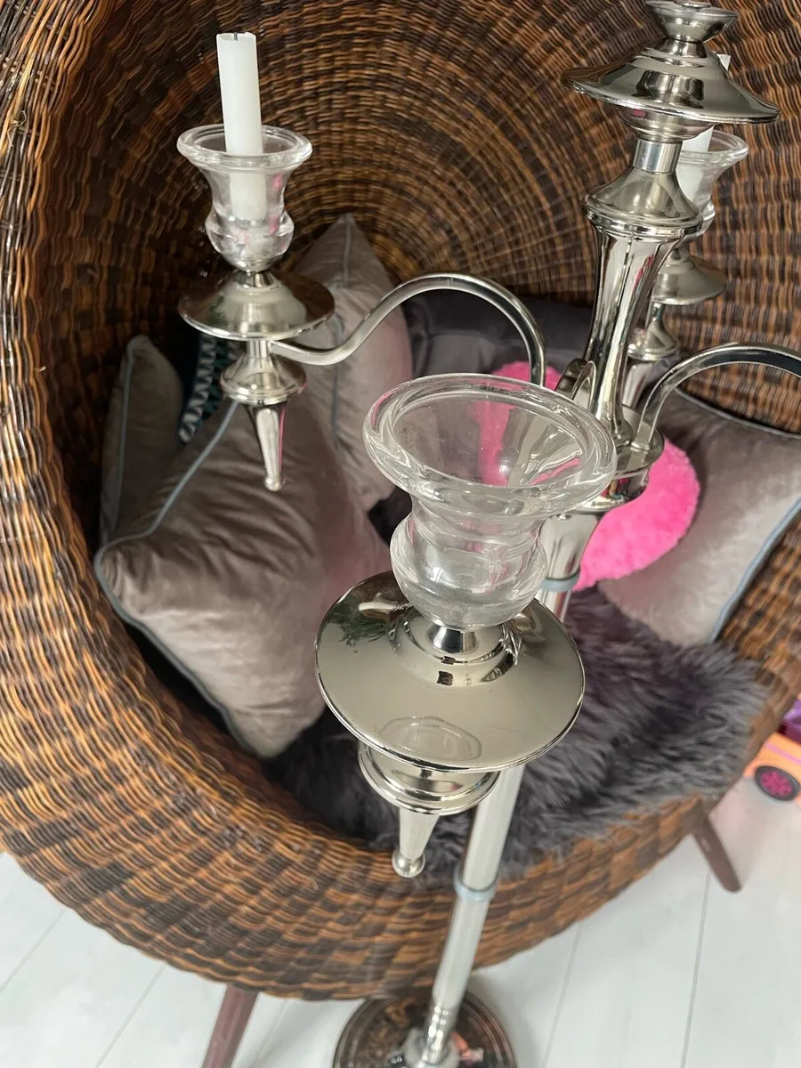 Silver candelabra - Image 3