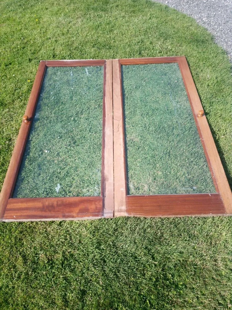 Teak Double Doors - Image 1