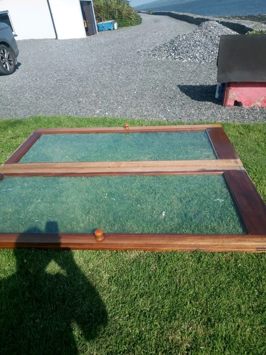 Teak Double Doors - Image 2