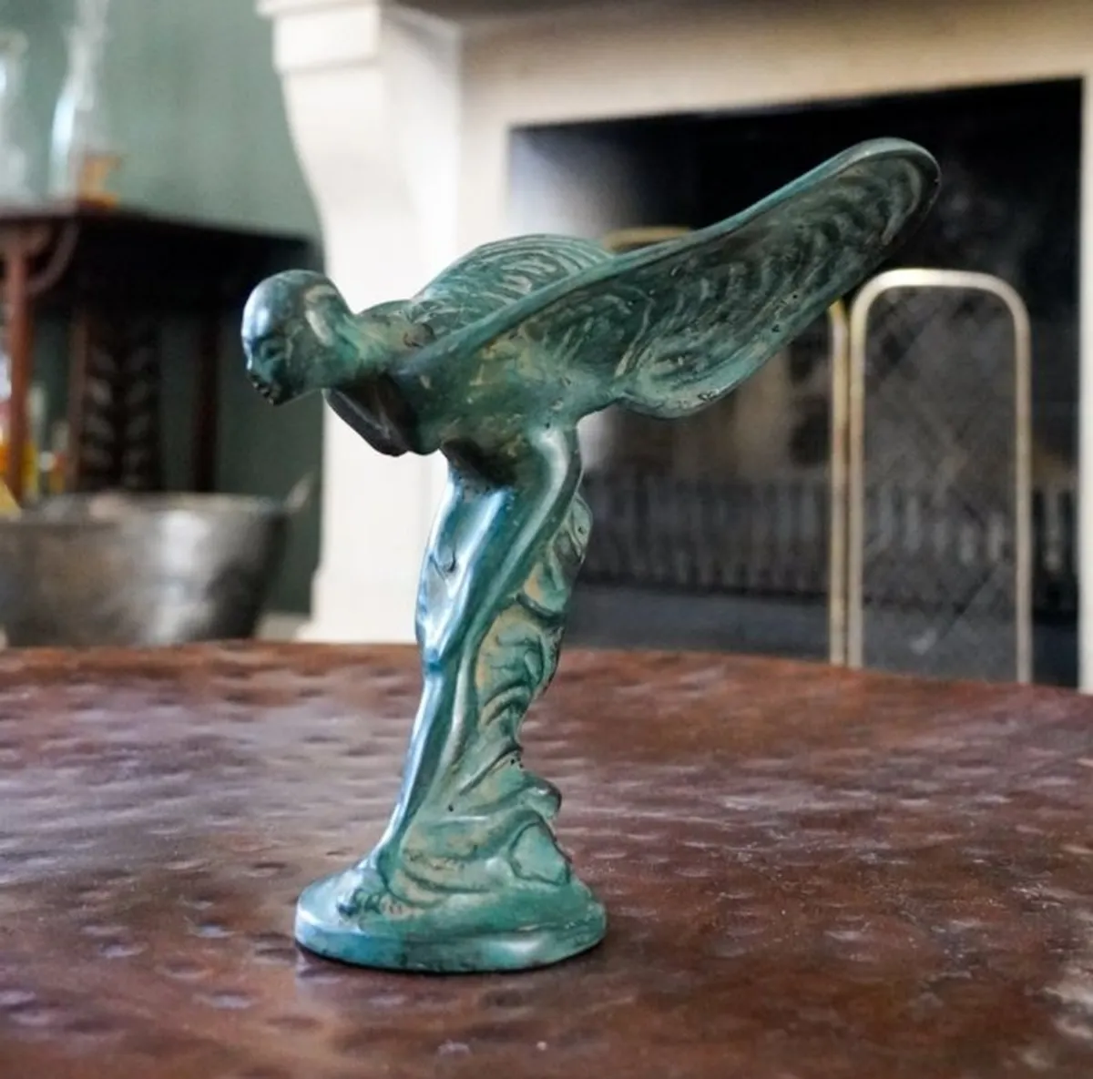 Car Mascot - Patinated Bronze - Image 1