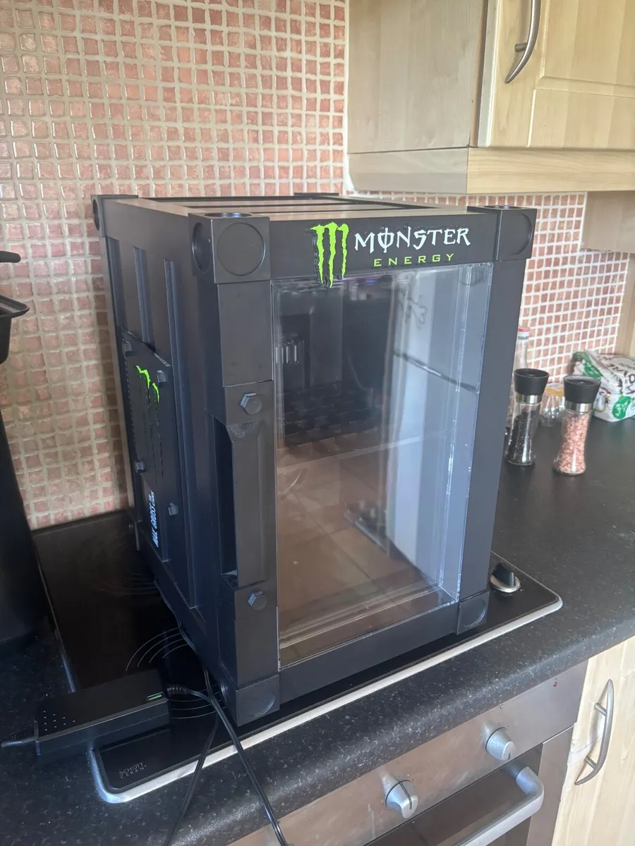 Monster mini fridge - Image 1