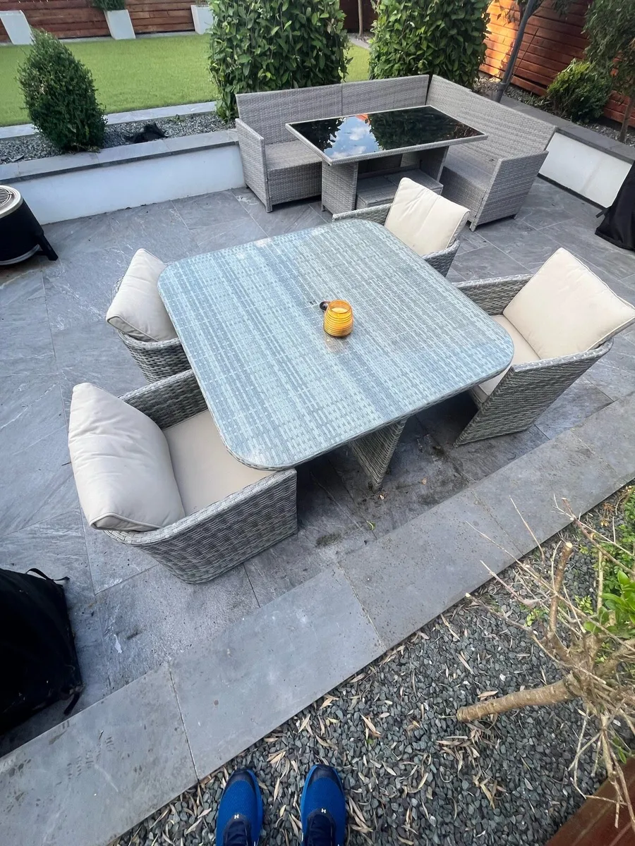 4 seater cube Garden furniture - Image 3