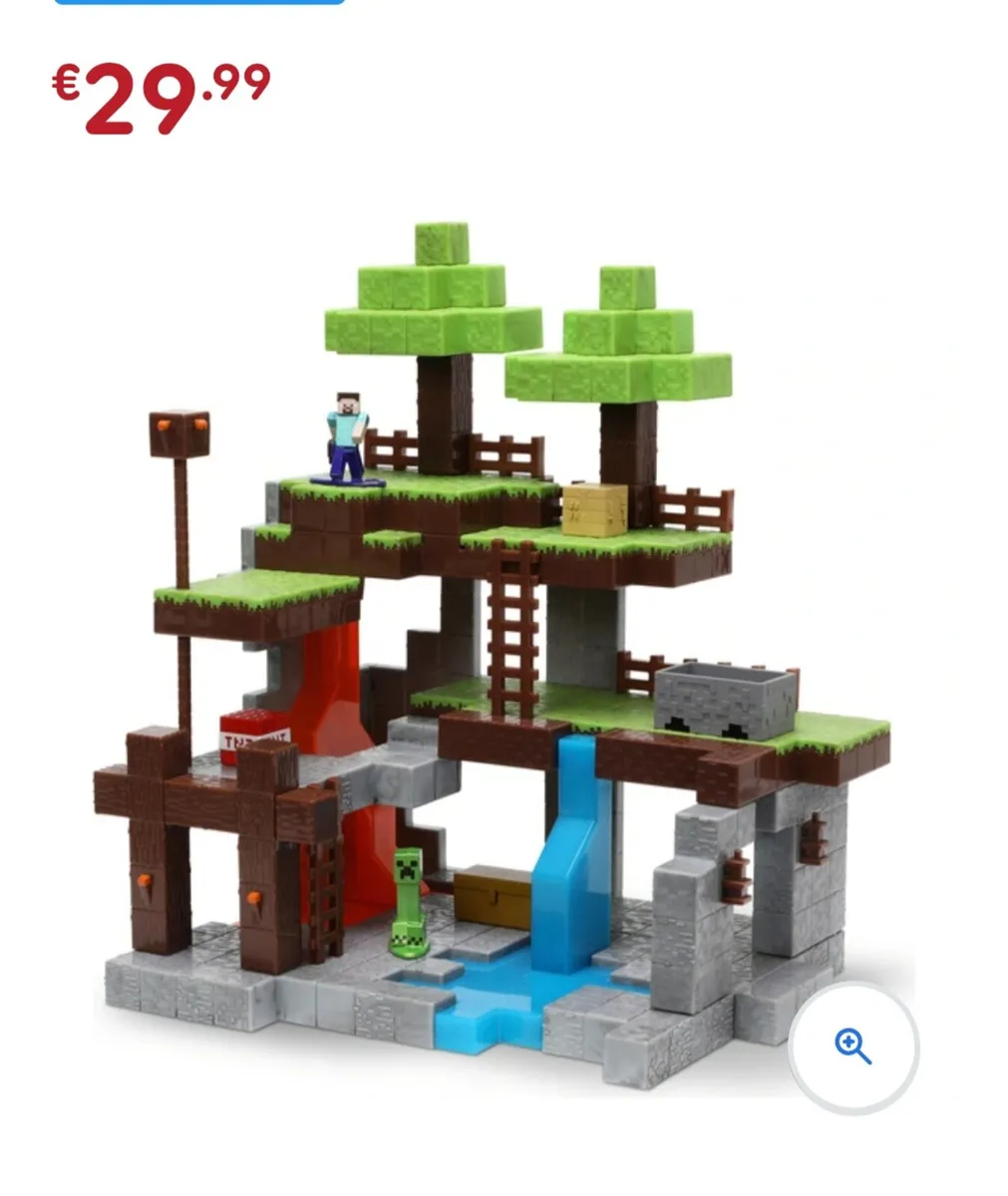 Minecraft house with toys Bundle - Image 3