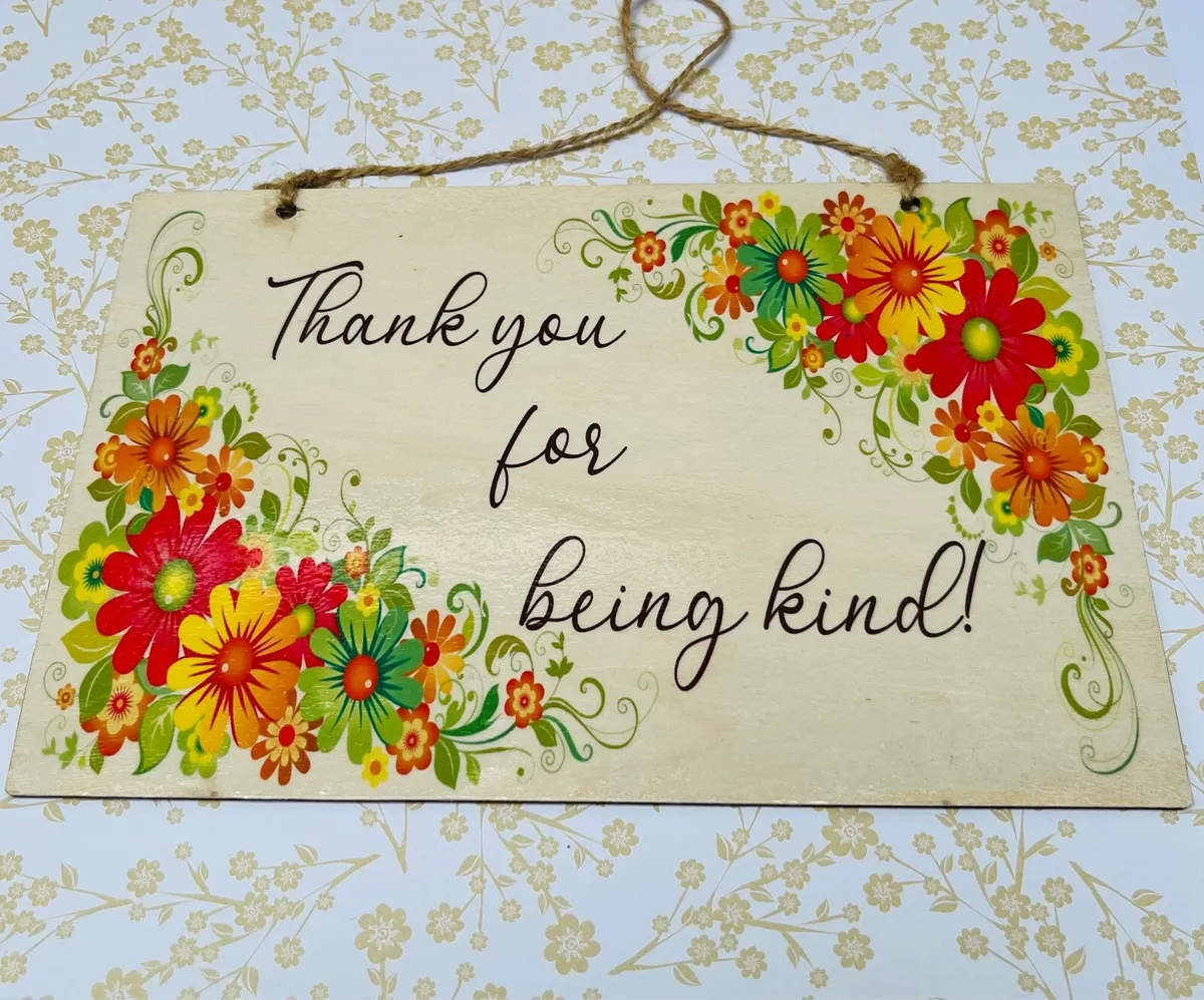 Wooden sign - Image 1