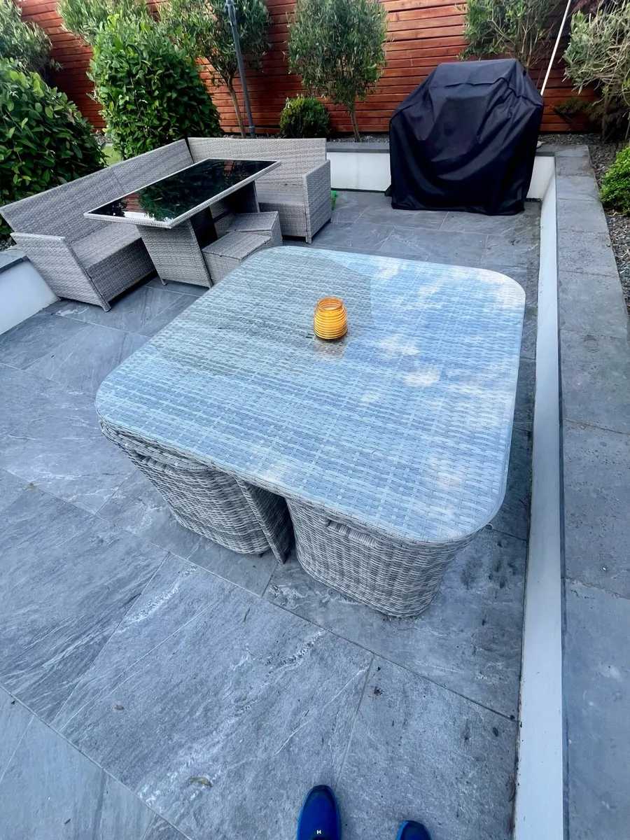 4 seater cube Garden furniture - Image 4