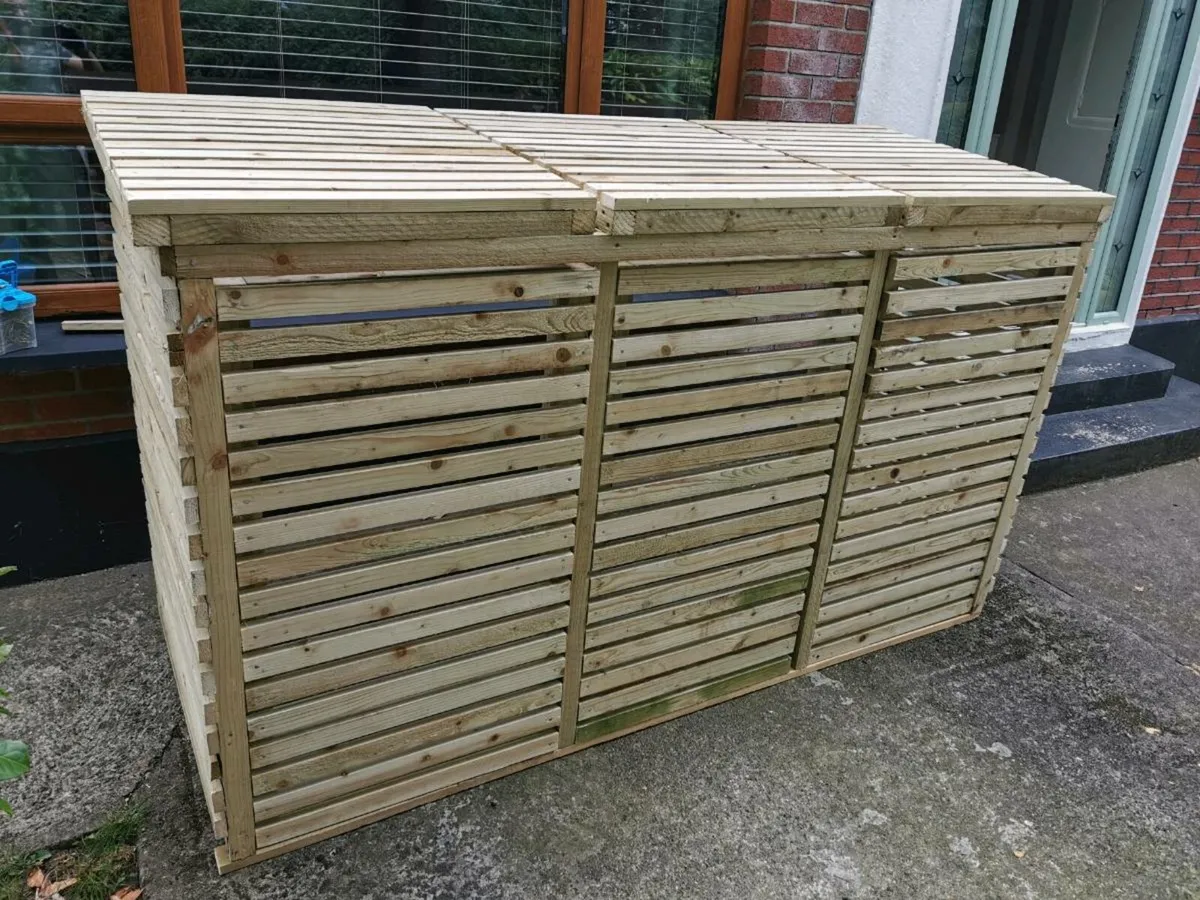 Wheelie bin storage - Image 1