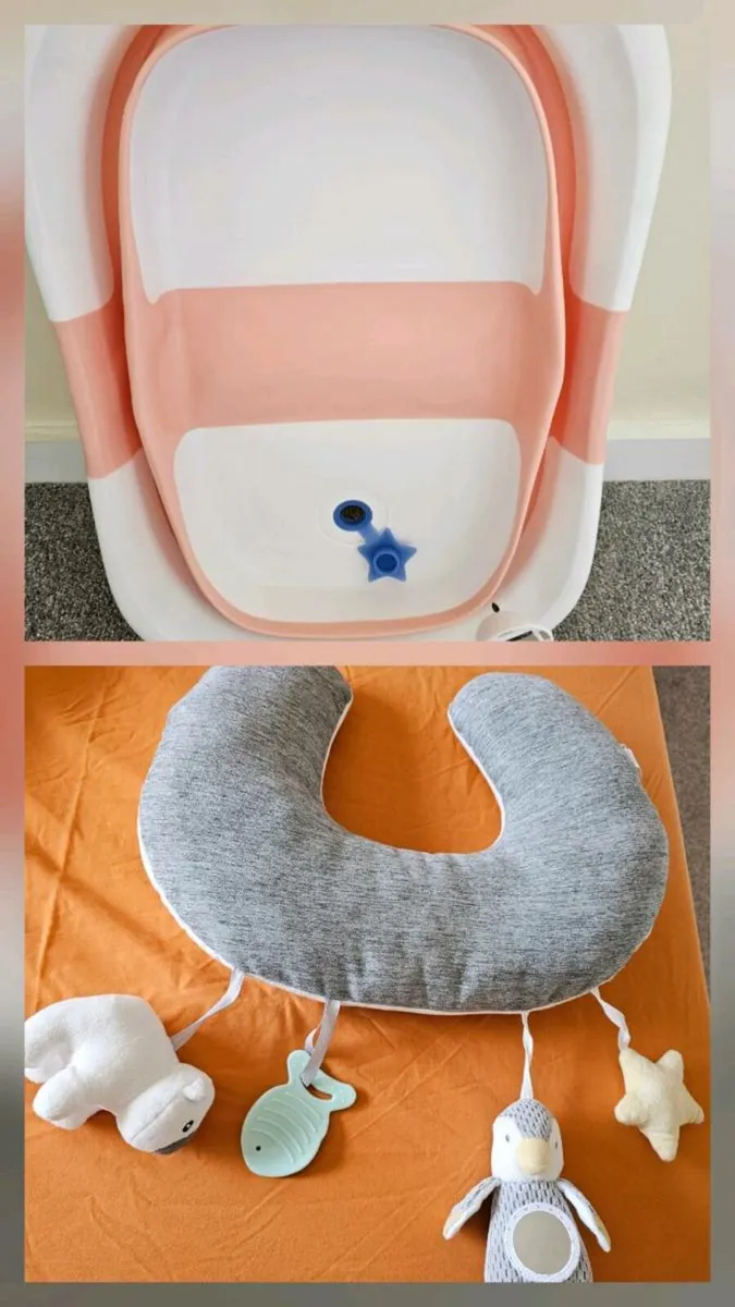 Baby bath & Activity pillow - Image 1