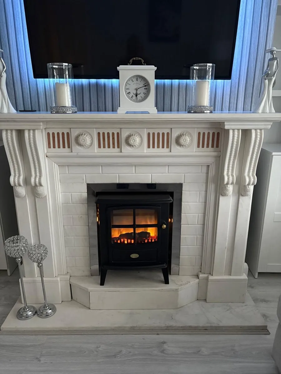 Beautiful marble Fireplace - Image 1