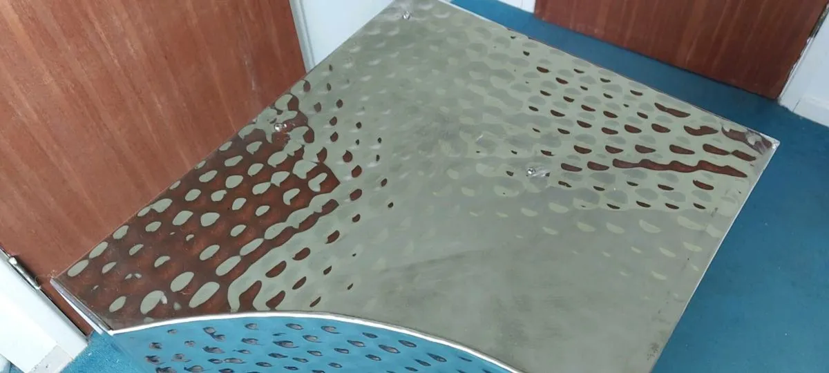 Chrome cooker hood canopy retro - Image 4