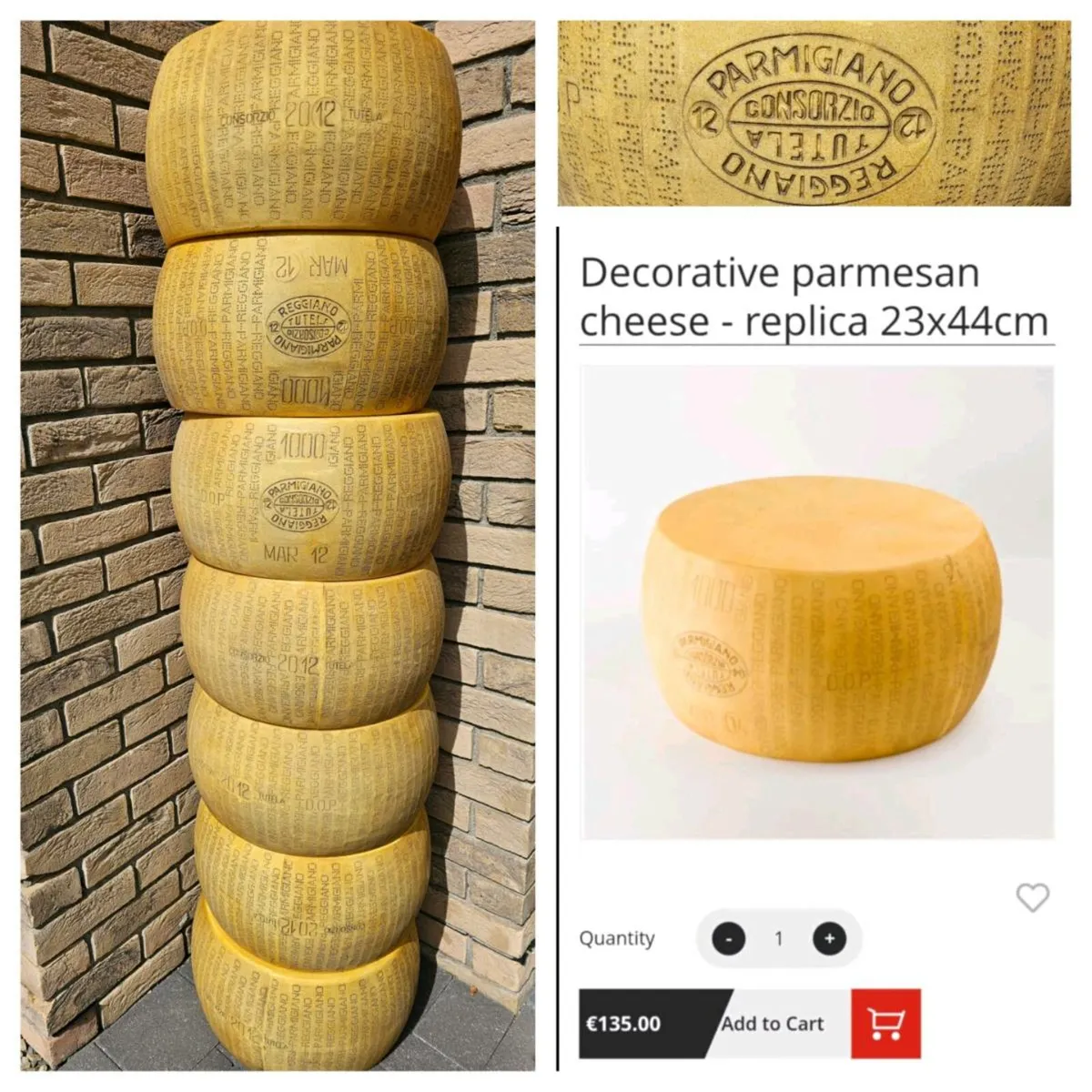 Decorative parmesan - Image 1